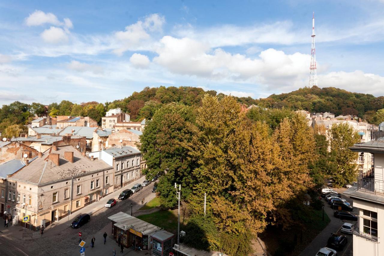 公寓 Leogrand Apartments On Khmelnytskoho 11 Lviv